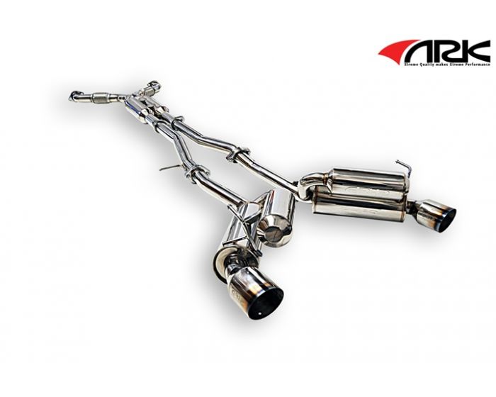 2003-2008 Nissan 350Z ARK Grip True Dual Exhaust System w/ X-Flow Y-Pipe