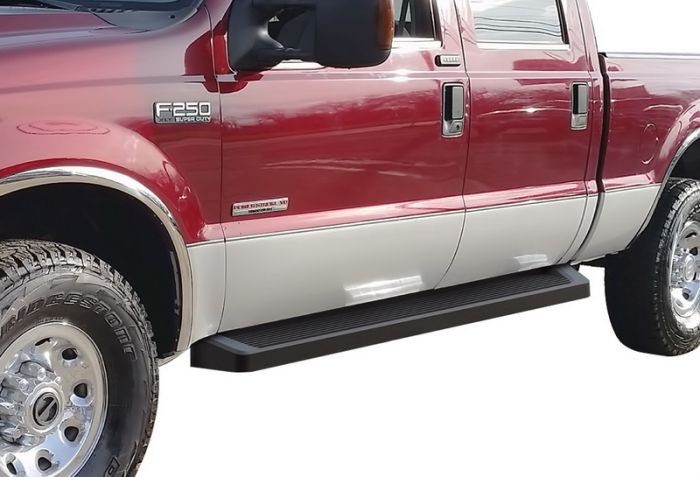 For 1999-2016 F250//F350 SD Crew Cab 4/" Chrome Side Step Nerf Bars Running Boards